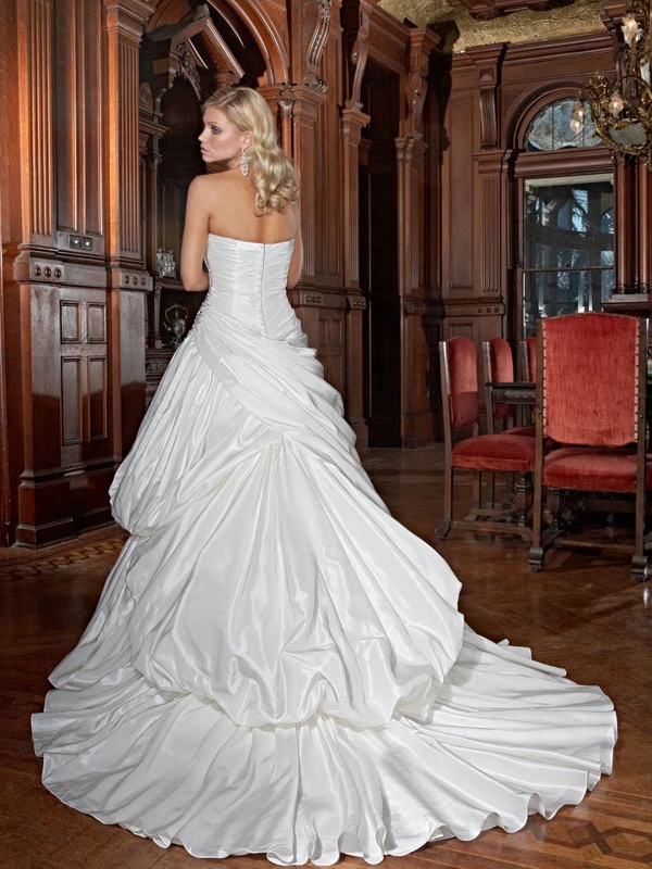 Modificado em A-Line do vestido de casamento elegante e chique