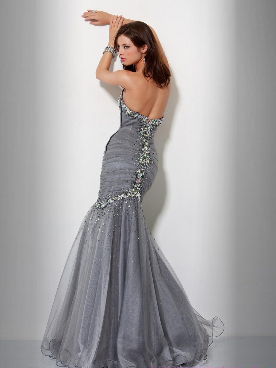 Magnificent Mermaid Style Celebrity Dress with Sweetheart Neckline and Floor Length