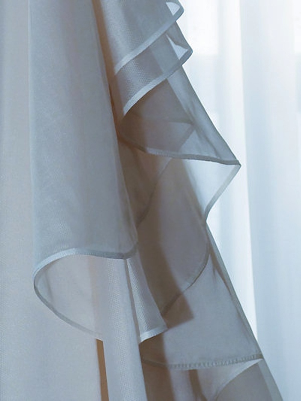Vestito da cerimonia nuziale Corded del fodero del merletto per stile 2012