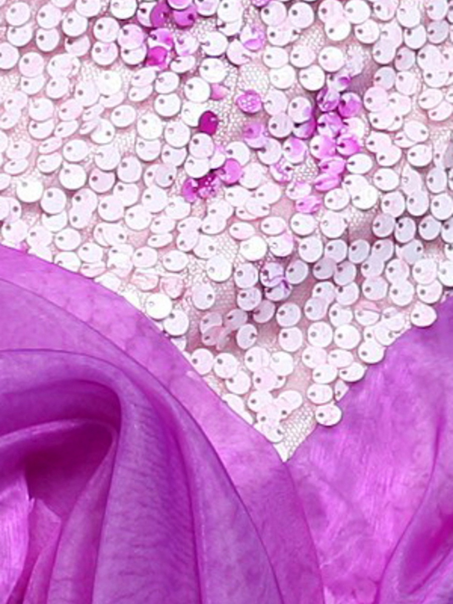 Multi Short Length Strapless Sweetheart Neckline Sequined Sheath Style Flowers Ornament Prom Dresses