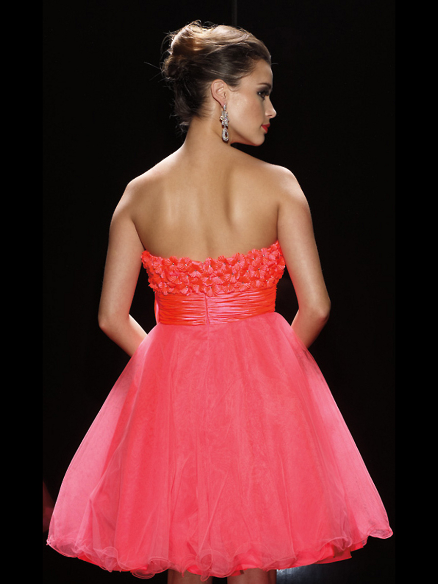 2012 Hot Sell Plentiful Appliques Embellishment and Flowing A-line Skirt Prom Dresses