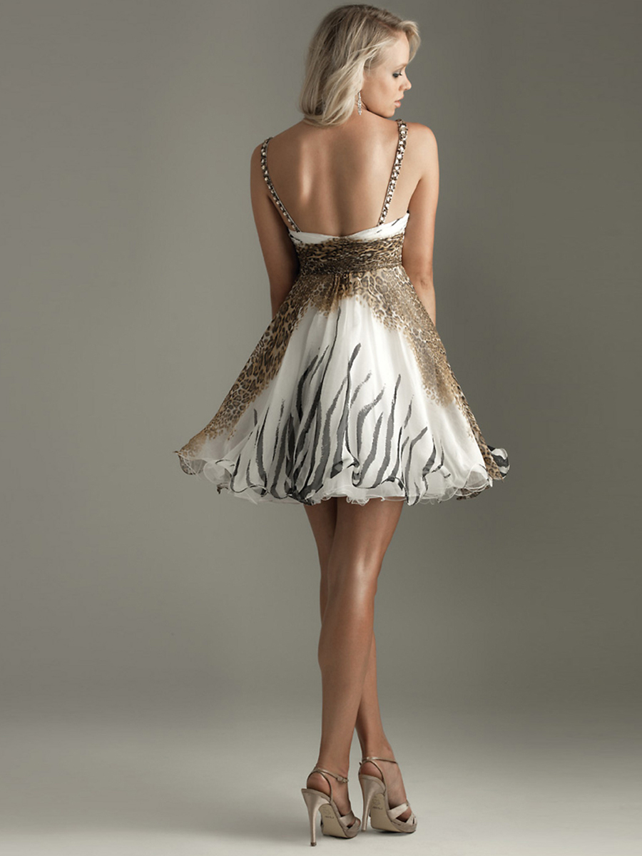 Halter Sleeveless Short-Length Homecoming dress with Rhinestone