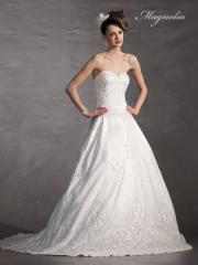 A Strapless Sweetheart Neckline with A Dropped Waist And Has Thousands Of Hand-Sewn Beads Dresses