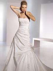 A-Line Silhouette Suited for Different Destination Elegant Wedding Dress