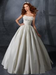 A-Line With So Amazing Empire Waistline Wedding Dress