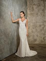 A-Line with So Sexy and Charming V-Neck Wedding Dress