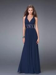 A-line Style Strapless Sweetheart Neckline Sequins Ruched Band Full Length Evening Dresses