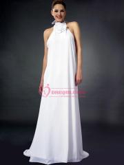 Appliqued Sweetheart Laced Gown of Satin Band