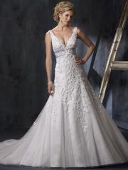 Best Seller All-Over Lace Tulle Gown for New Year Style