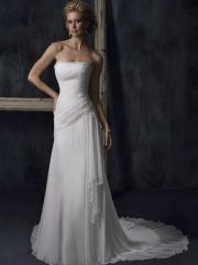 Best Seller Chiffon Sheath Asymmetrical Lined Gown