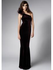 Charming One shoulder Floor-length Evening Dress