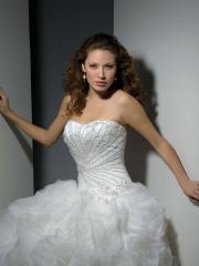 Chic Tulle Strapless Sweetheart A-Line Wedding Dress