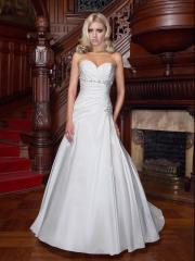 Chic and Elegant A-Line Wedding Dress