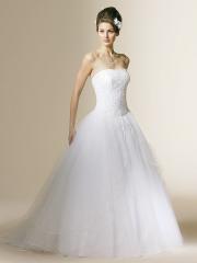 Cinderella White Lovable Ball Gown in Bubble Skirt