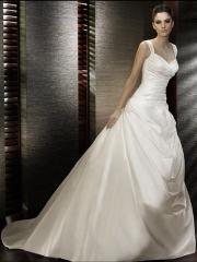 Custom Made New 2011 Sweetheart Neckline Beaded Wedding Dress