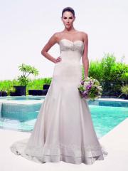 Empire Sweetheart Beaded Gown of Embroidery and Floral