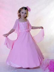 Fairy Ball Gown Floor-length Tulle Flower Girl Dress