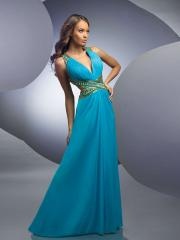 Flirtatious and Fetching Full Length A-line Style Rhinestone Ornament Evening Dresses