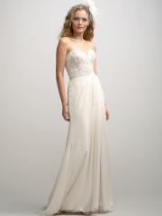 Hot Selling Chic Sweetheart Embroidered Bodice Floor-length A-line Wedding Dress