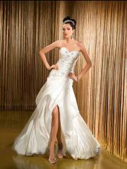 Hot Taffeta Strapless Sweetheart A-Line Wedding Dress