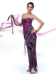 Inimitable Top Seller 2012 Sweetheart Ankle-Length Multi-Color Printed Party Gowns