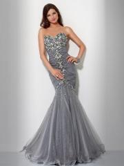 Magnificent Mermaid Style Celebrity Dress with Sweetheart Neckline and Floor Length