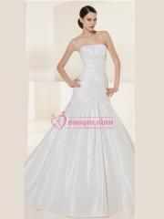 Mermaid Chic Silhouette with Applique Embellishment Wedding Dress