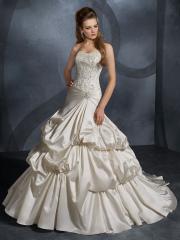 Mermaid with So Various Luxurious Elements Wedding Dress