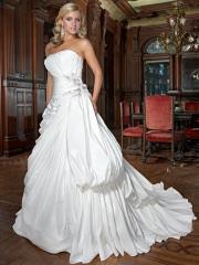 Modified A-Line Elegant and Chic Wedding Dress