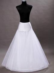 Pure White A-line Wedding Dress Petticoat