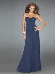 Simply Strapless Sweetheart Neckline Front Draping Double Bands Back Evening Dresses