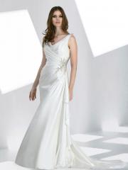 So Modern with Various Details Wedding Dress