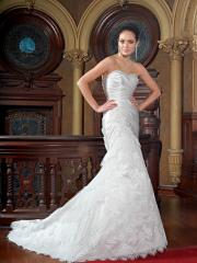 So Sexy with Strapless and Sweetheart Neckline Wedding Dress