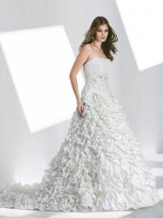 Strapless A-Line Elegant Wedding Dress
