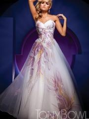 Stunning Sweetheart Ball Gown Floor Length White Chiffon Overlay Beaded Celebrity Dresses