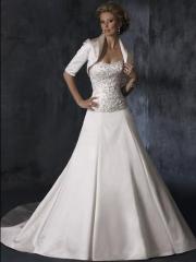 Sweetheart Neckline with Back Bow Designs Modern Wedding Dress