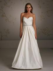 Taffeta Strapless Sweetheart A-Line Wedding Dress